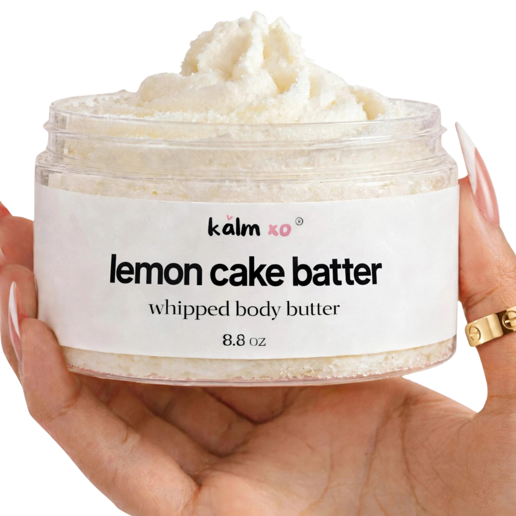 Lemon Cake Batter Whipped Body Butter