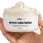 Lemon Cake Batter Whipped Body Butter